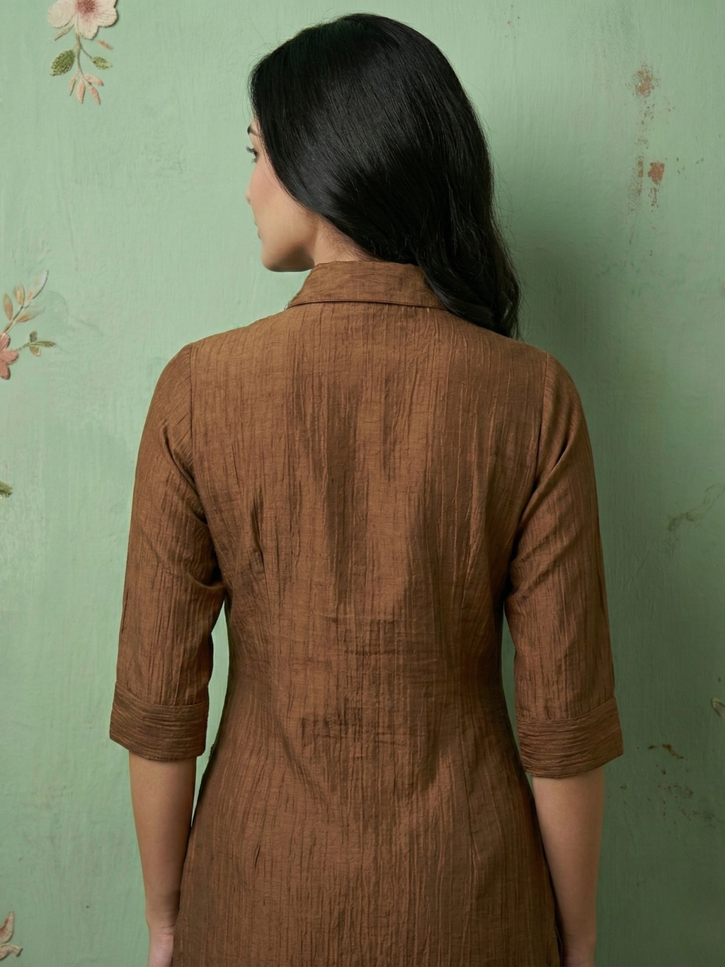 Mocha Metallic Shirt