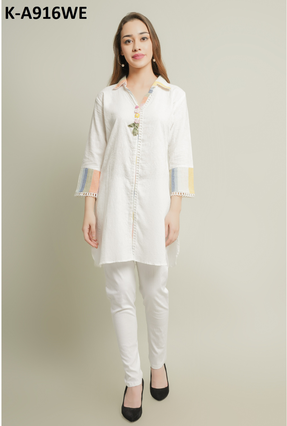 Embroidered Co-ord Set