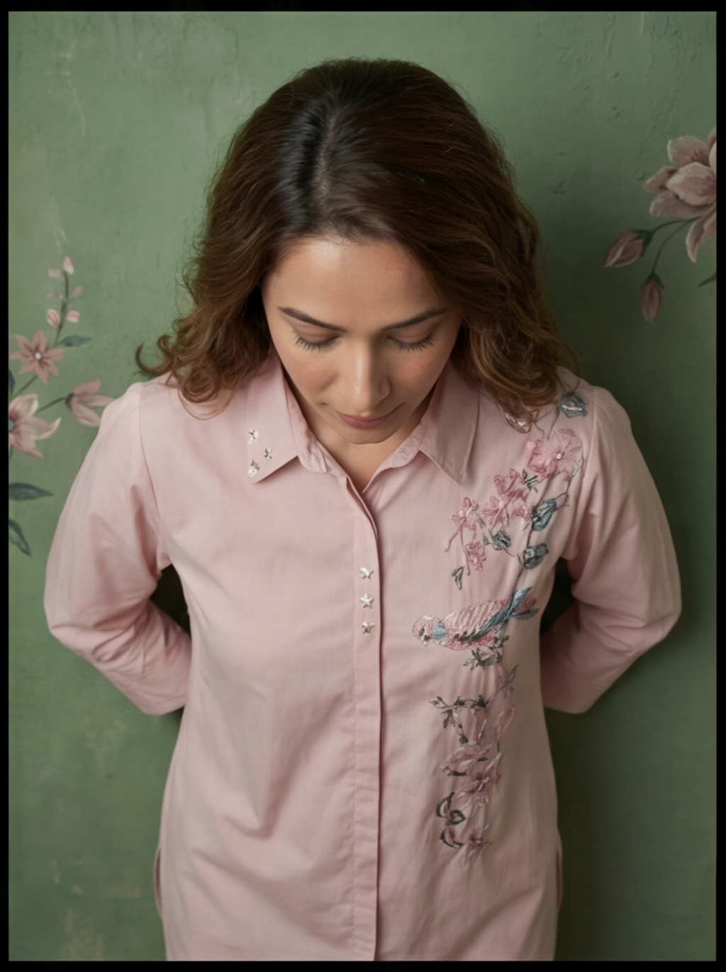 Pink Petal Whisper Shirt