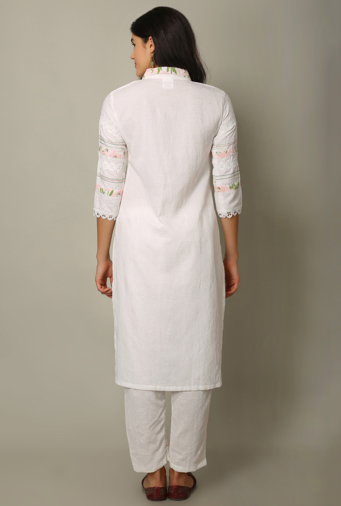 Embroidered Kurta Set