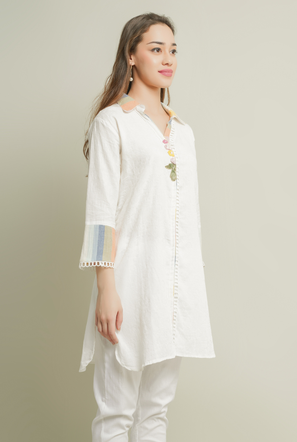 Embroidered Co-ord Set