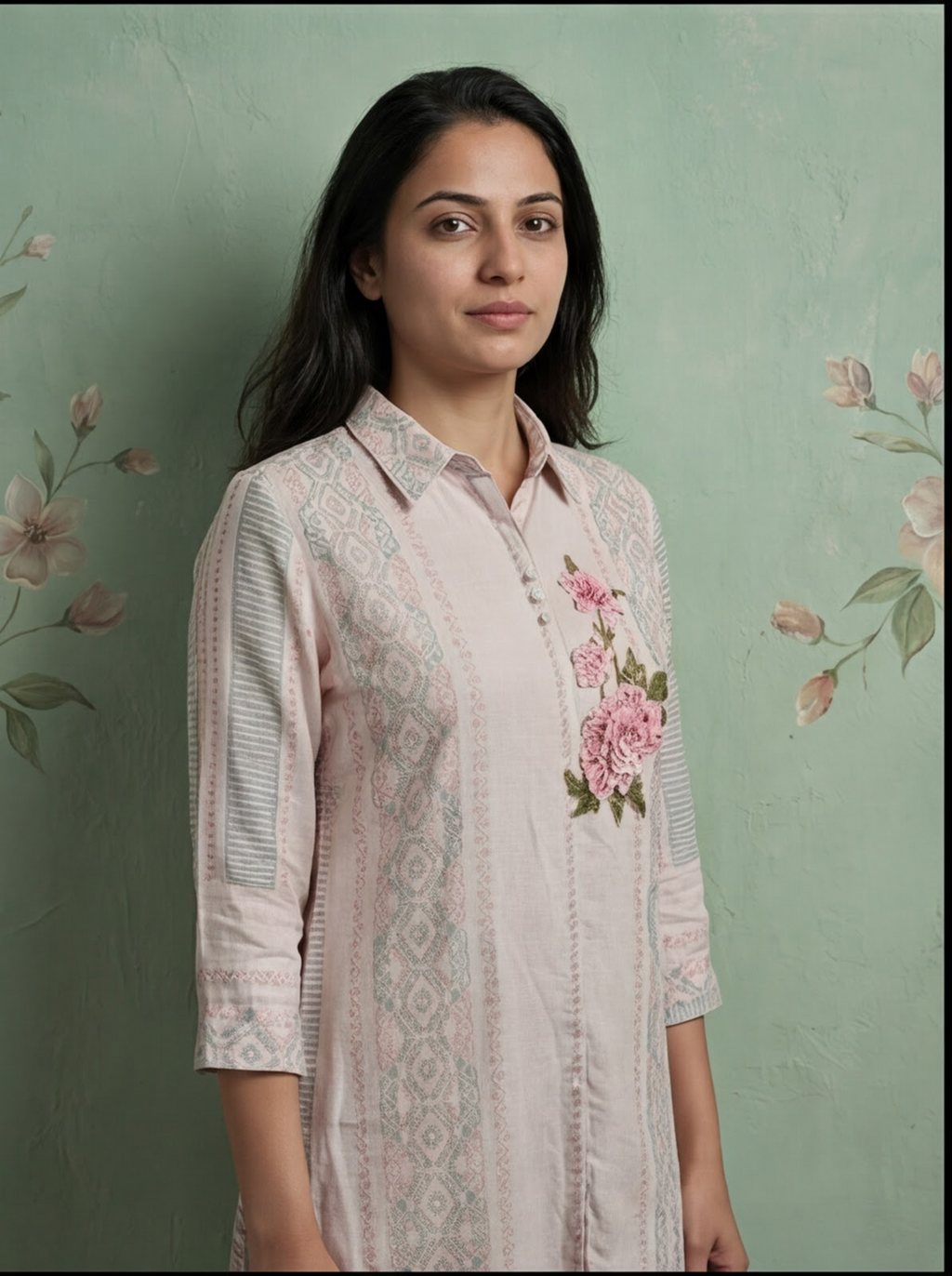 Meadow Mist Artisan Shirt
