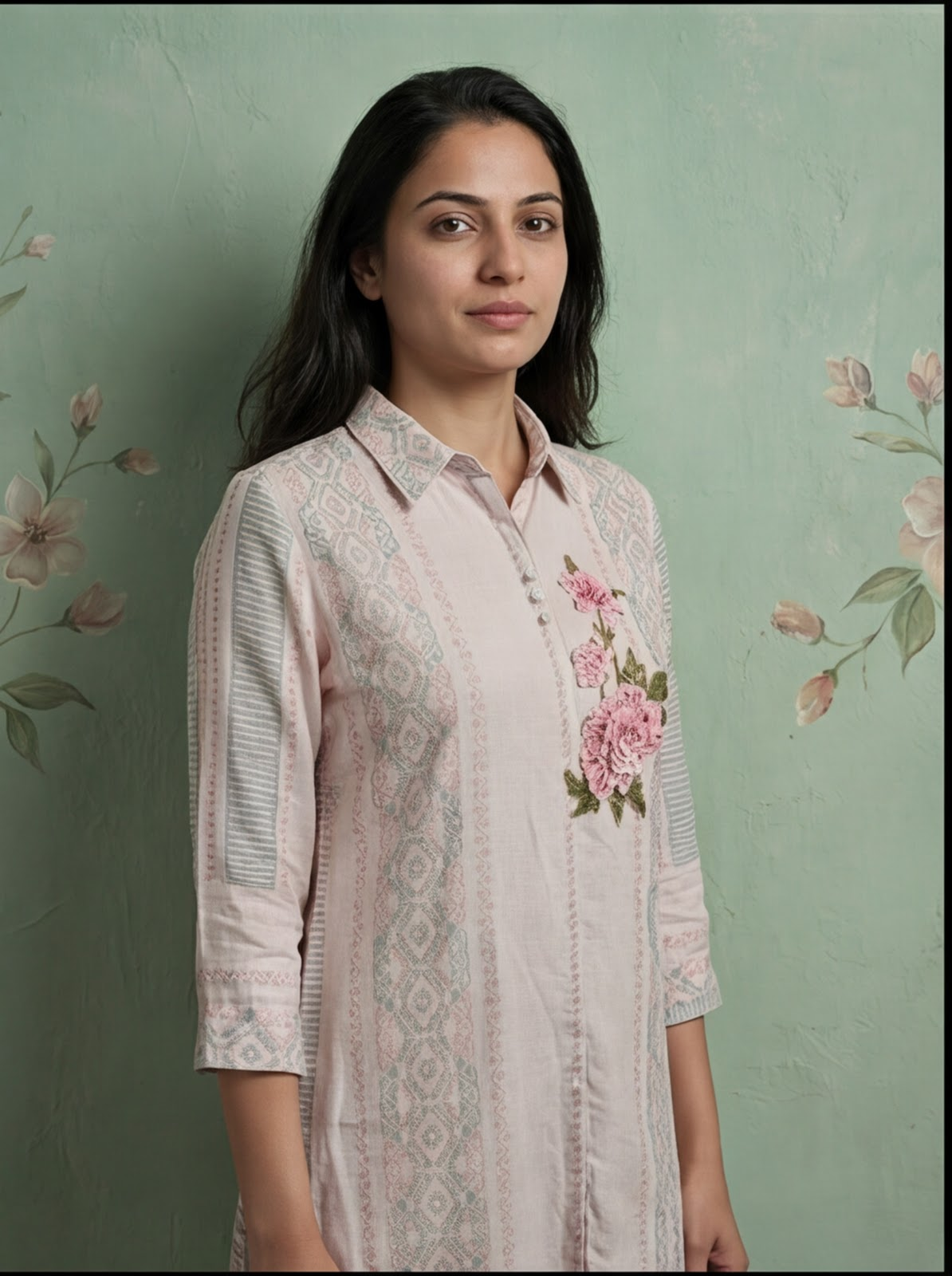 Meadow Mist Artisan Shirt
