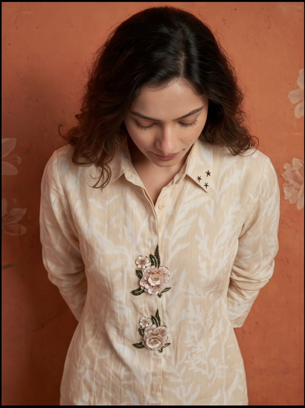 Petal & Pastel Watercolor Shirt