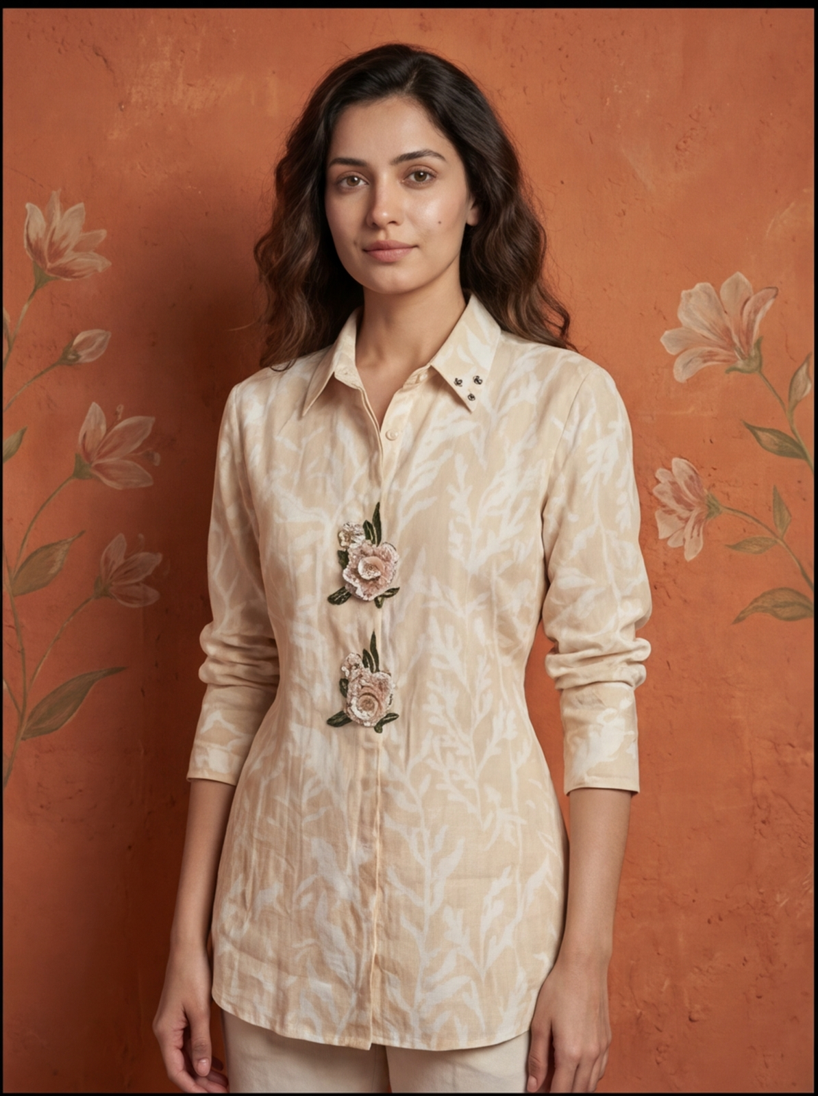 Petal & Pastel Watercolor Shirt