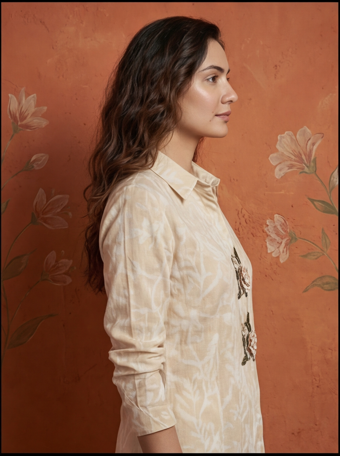 Petal & Pastel Watercolor Shirt