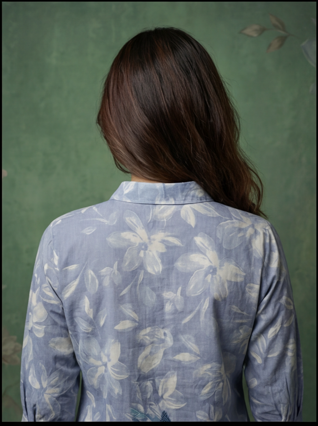 Azure Bloom Shirt