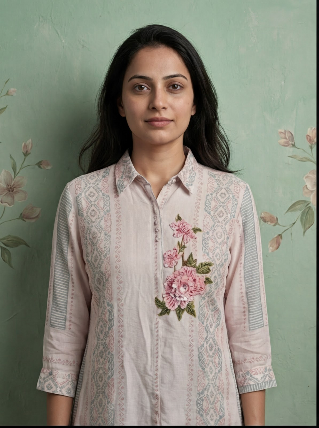 Meadow Mist Artisan Shirt