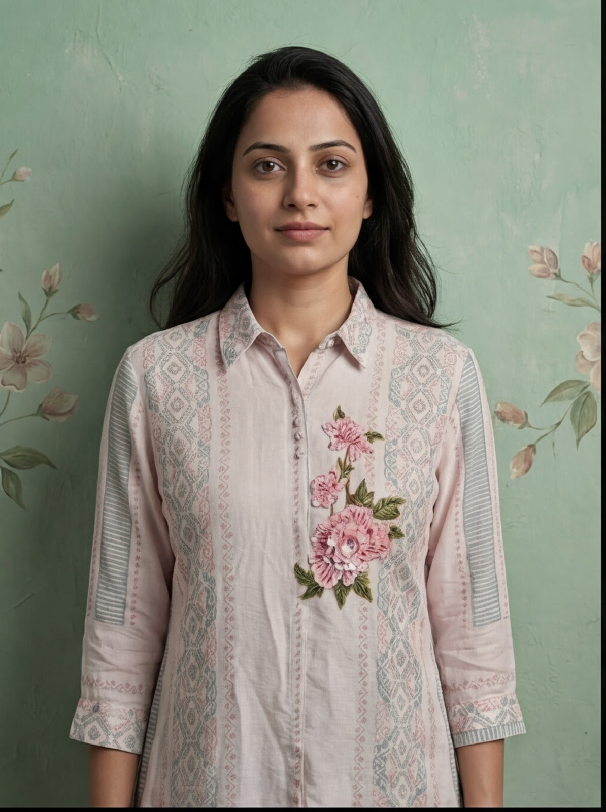 Meadow Mist Artisan Shirt