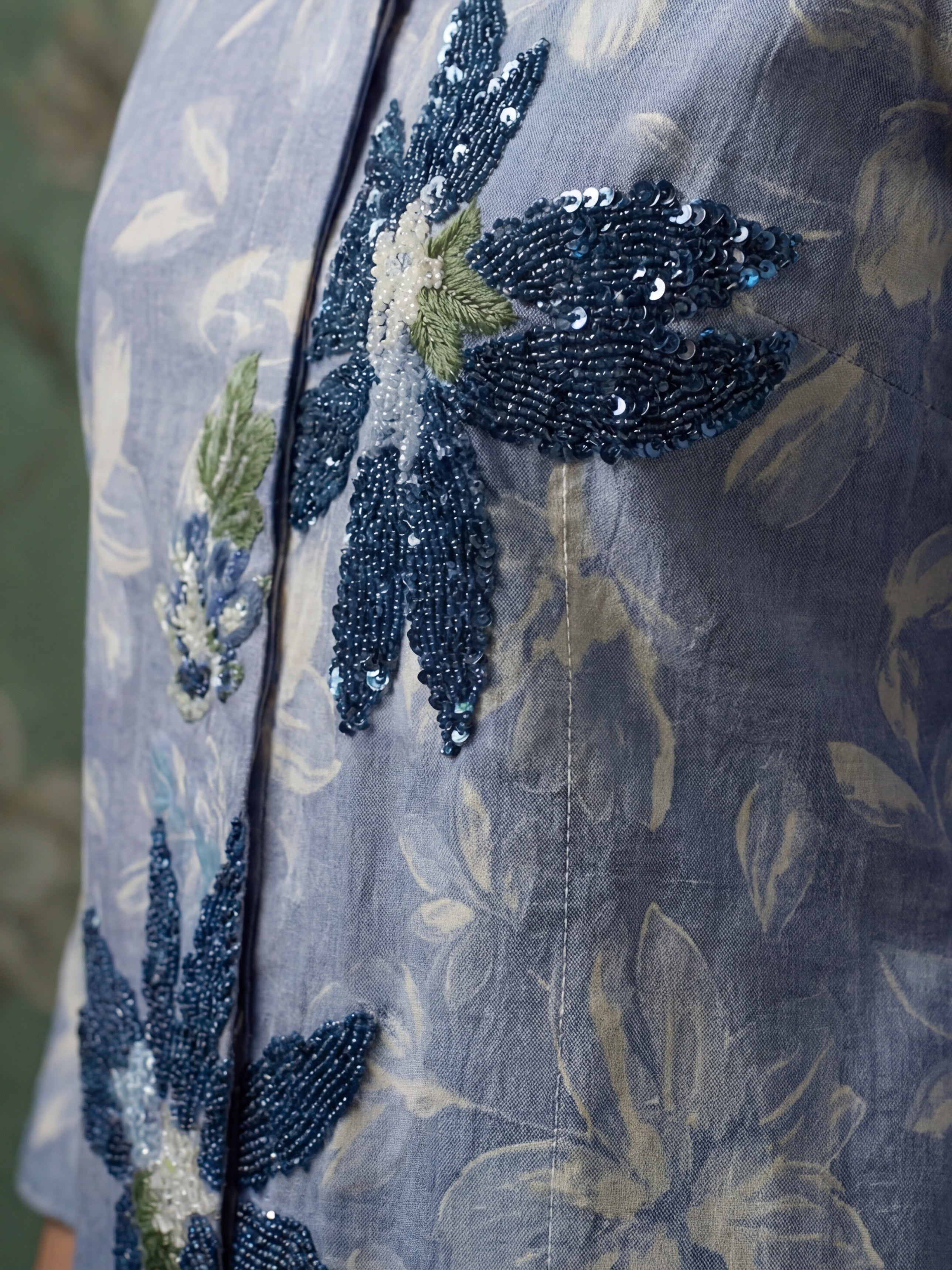 Azure Bloom Shirt