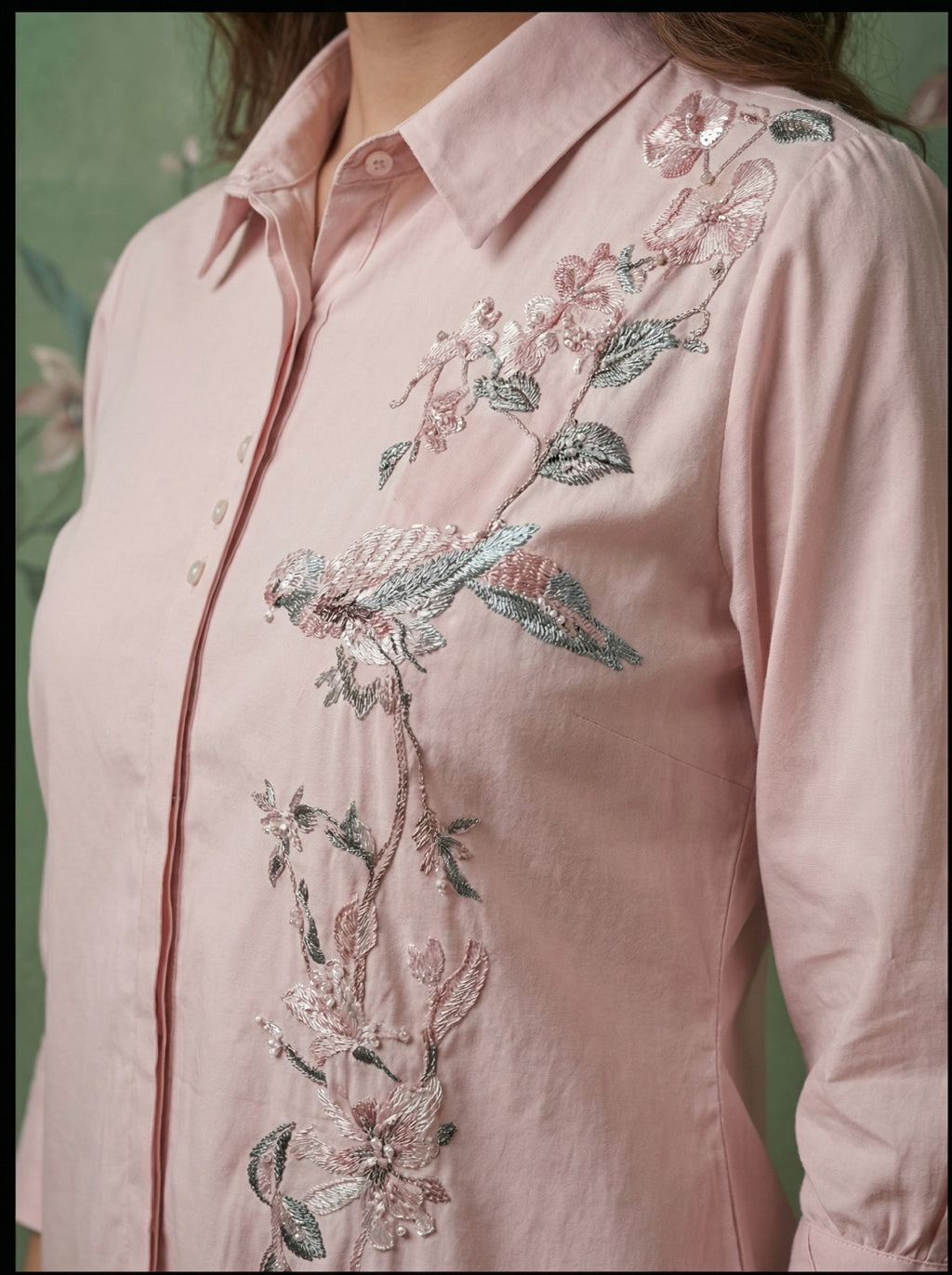 Pink Petal Whisper Shirt